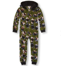The Children's Place Boys Long Sleeve Football Print Hooded One-Piece Sleeper - $14.97 (Sale)
